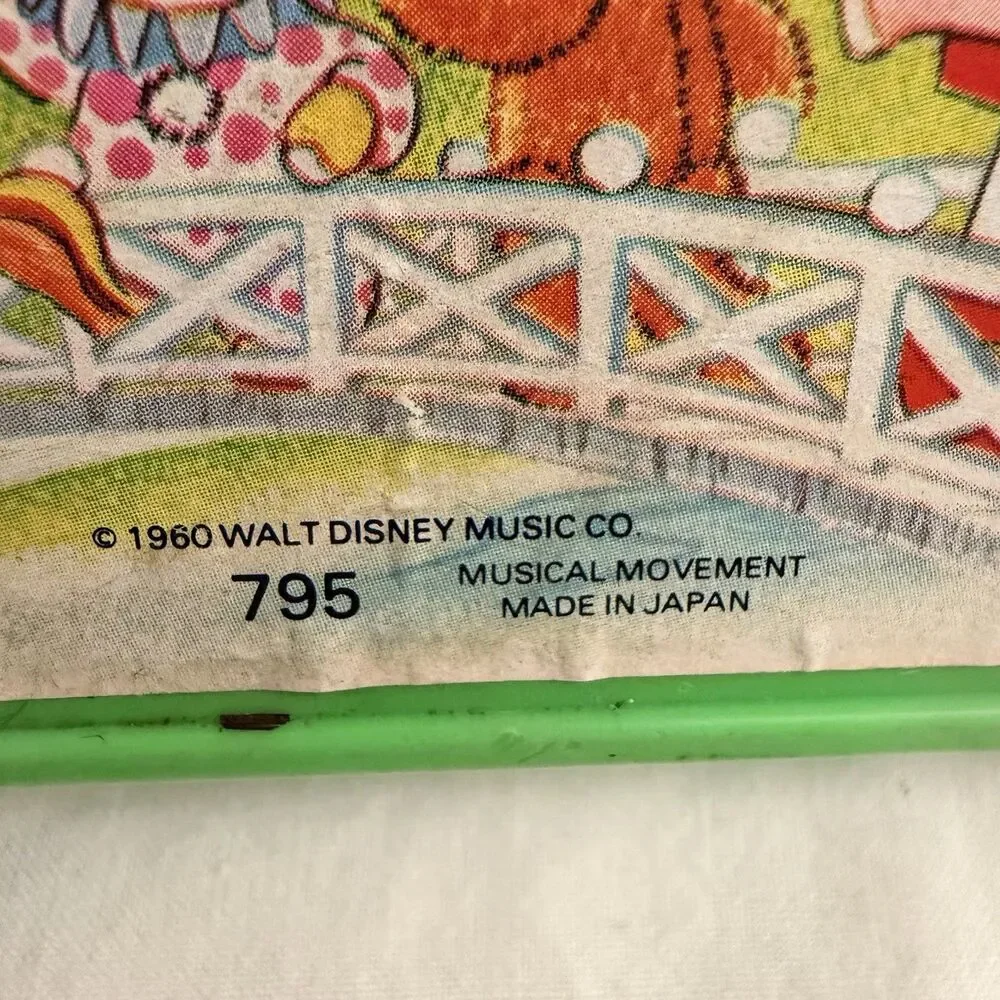 Vintage Fisher Price Toyland Music Box 795 Musical Toy USA Japan